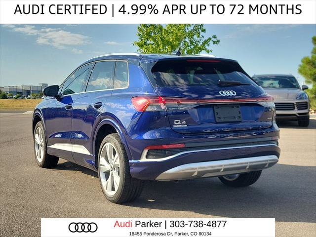 Certified 2023 Audi Q4 e-tron Premium Plus AWD/4WD image 3