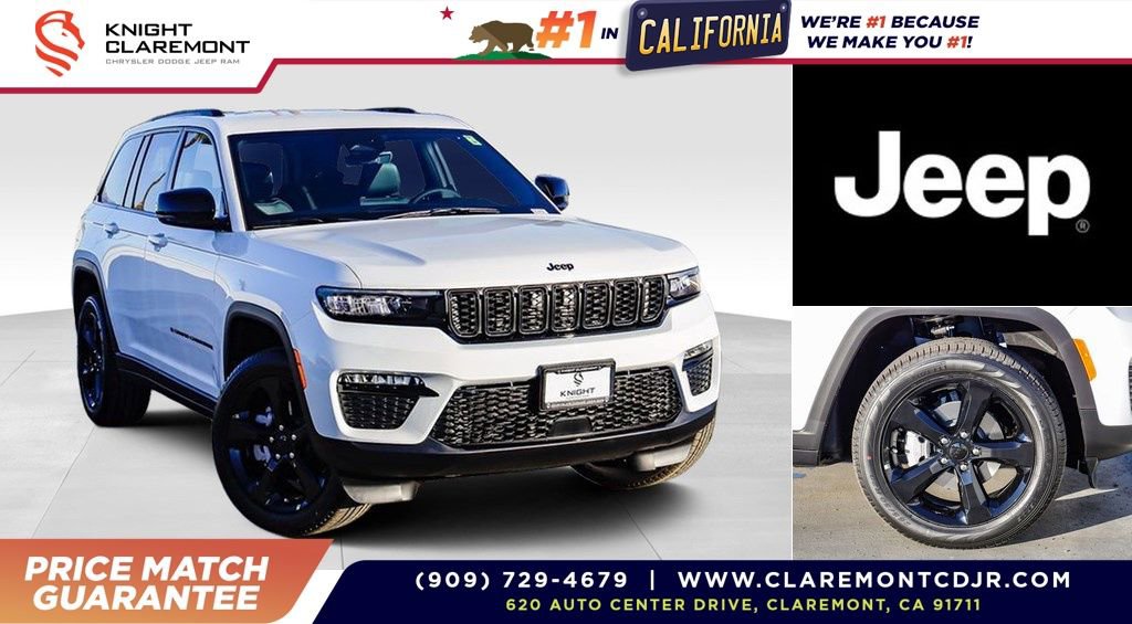 New 2025 Jeep Grand Cherokee Limited w/ Black Appearance Package