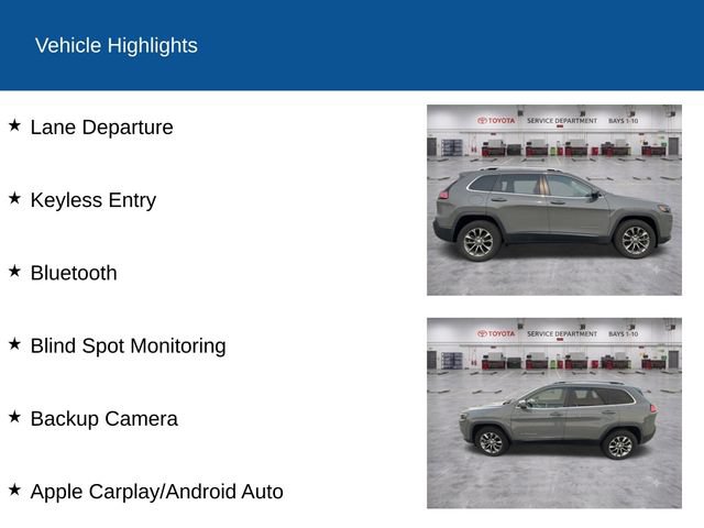 Used 2019 Jeep Cherokee Latitude Plus w/ Cold Weather Group AWD/4WD image 2