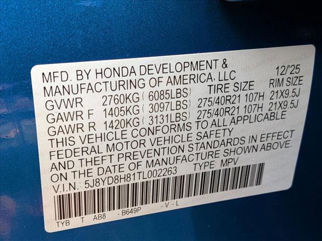 New 2026 Acura MDX Type S image 17