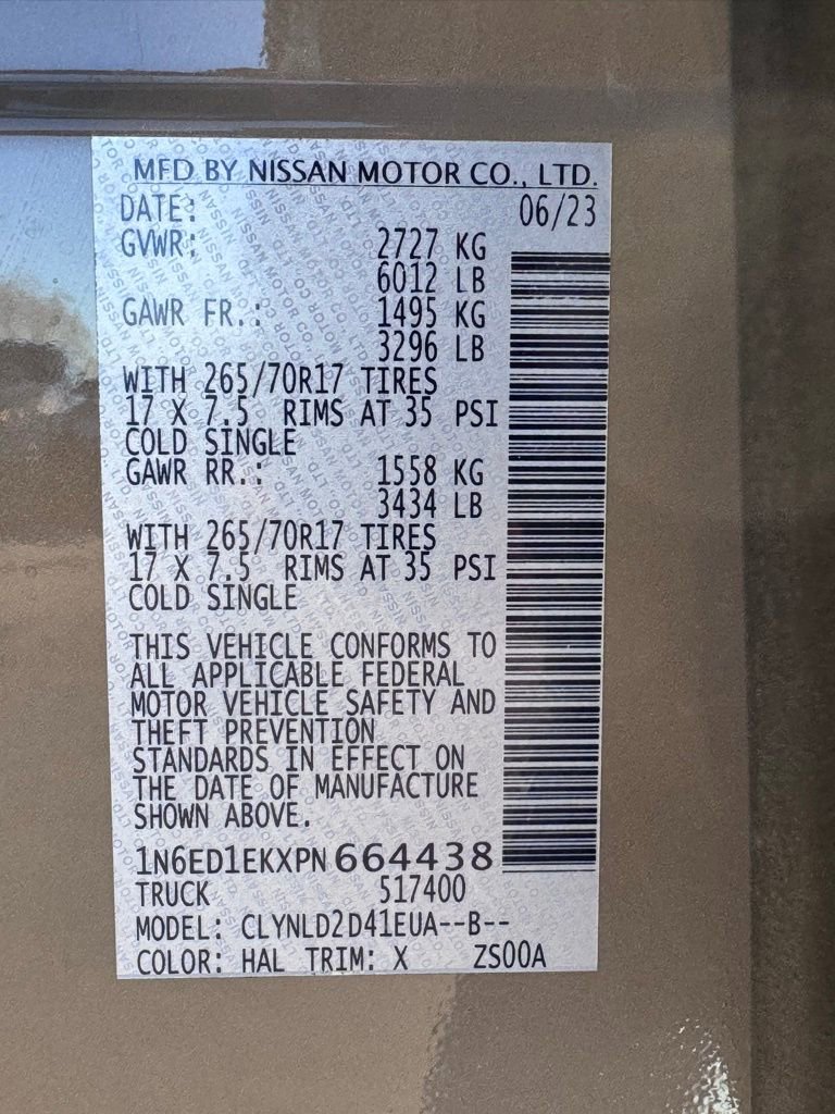 Used 2023 Nissan Frontier PRO-4X w/ Tow Package image 42