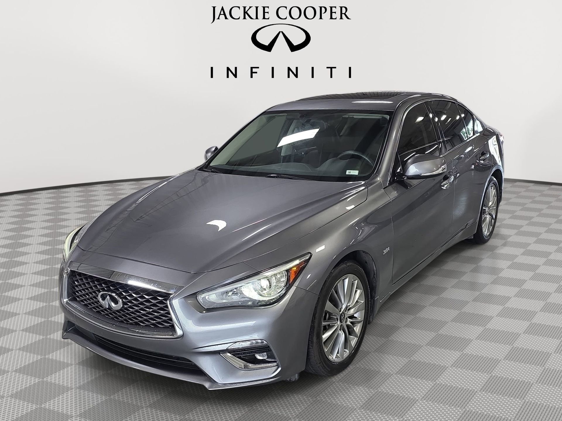 Certified 2019 INFINITI Q50 Luxe w/ Cargo Package (L96)