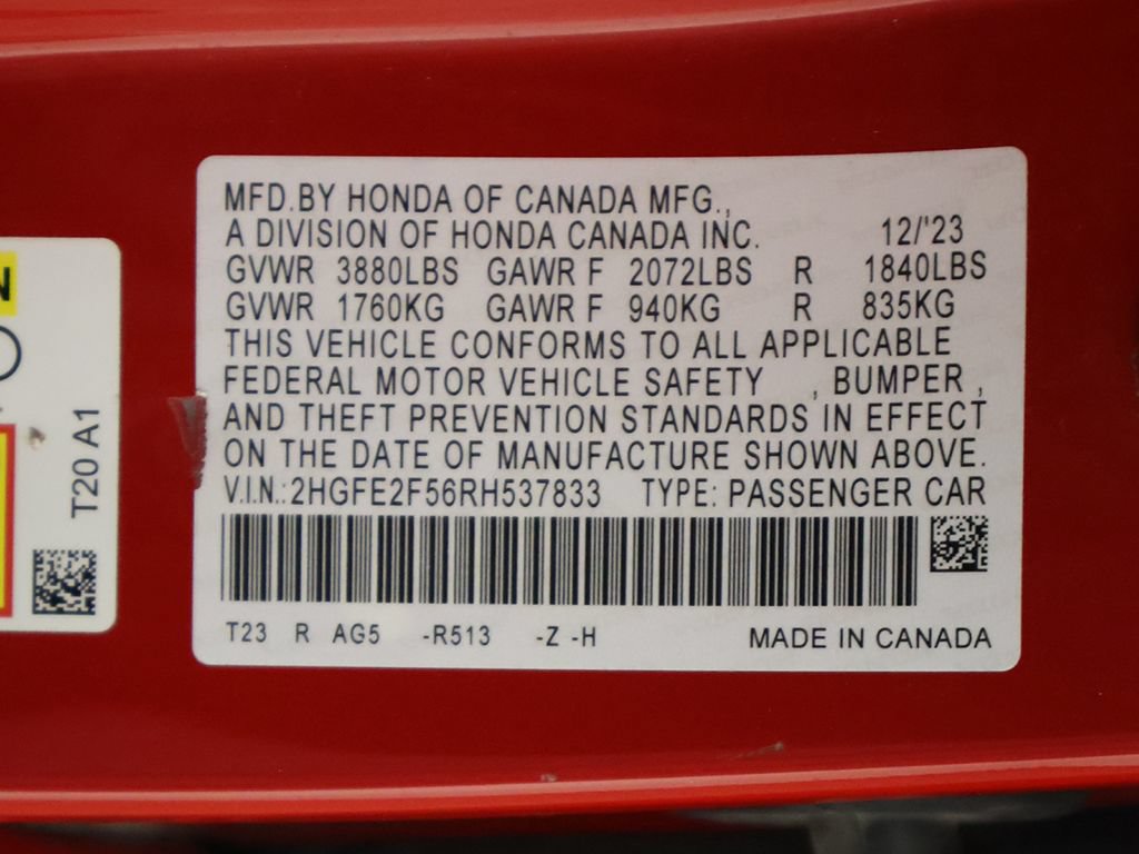 Used 2024 Honda Civic Sport image 47