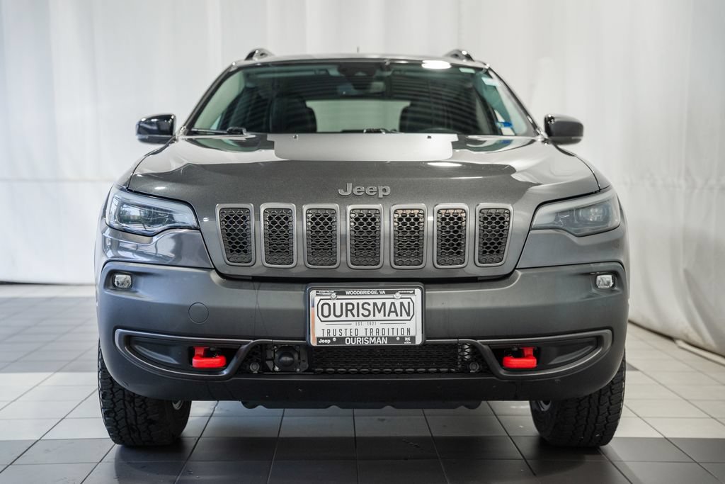 Used 2022 Jeep Cherokee Trailhawk w/ Premium Leather Package AWD/4WD image 2