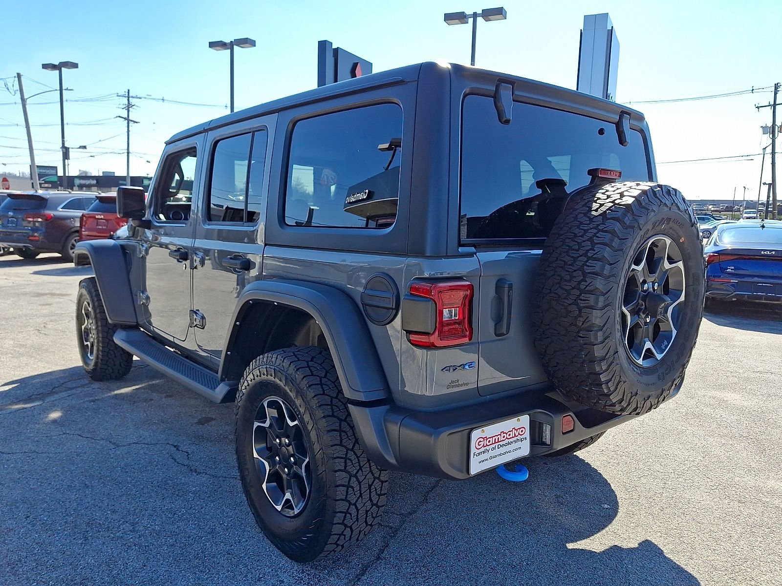 Used 2021 Jeep Wrangler Unlimited Rubicon 4xe w/ Cold Weather Group image 5