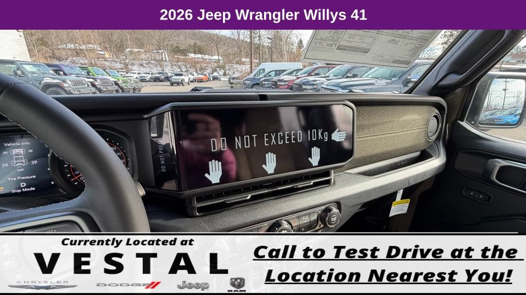New 2026 Jeep Wrangler Unlimited Sport AWD/4WD image 29