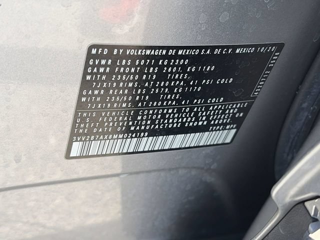 Used 2021 Volkswagen Tiguan SEL AWD/4WD image 33