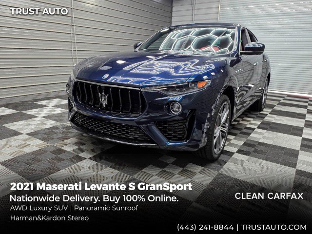 Used 2021 Maserati Levante S GranSport AWD/4WD video 1