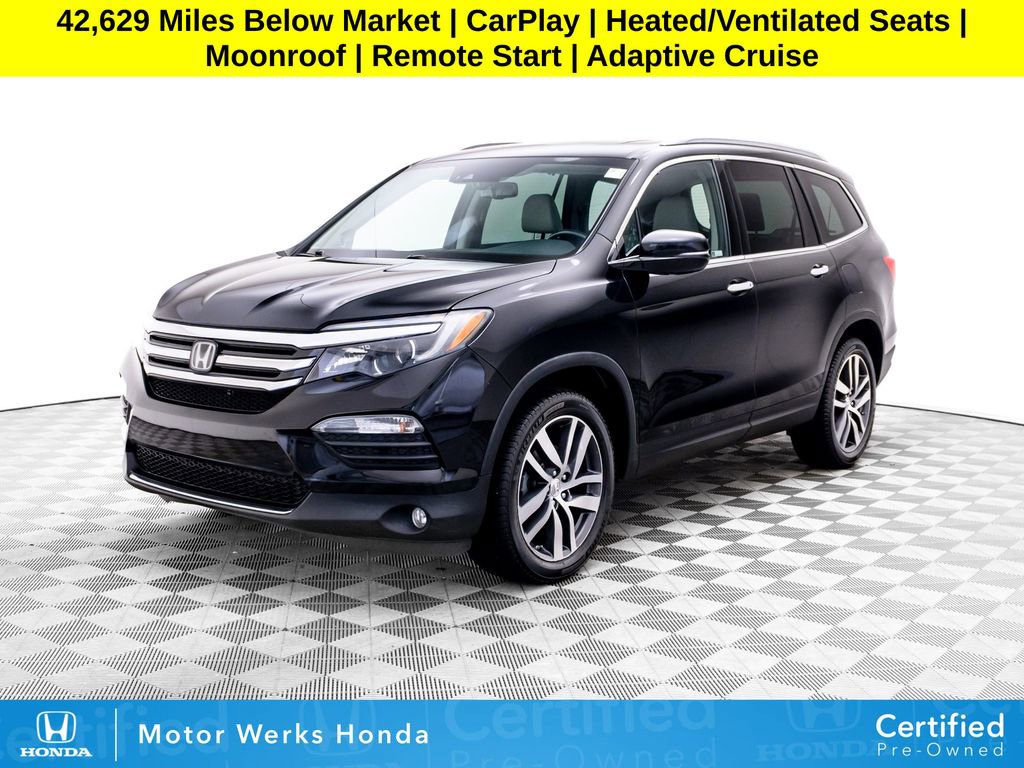 Certified 2018 Honda Pilot Elite image 1