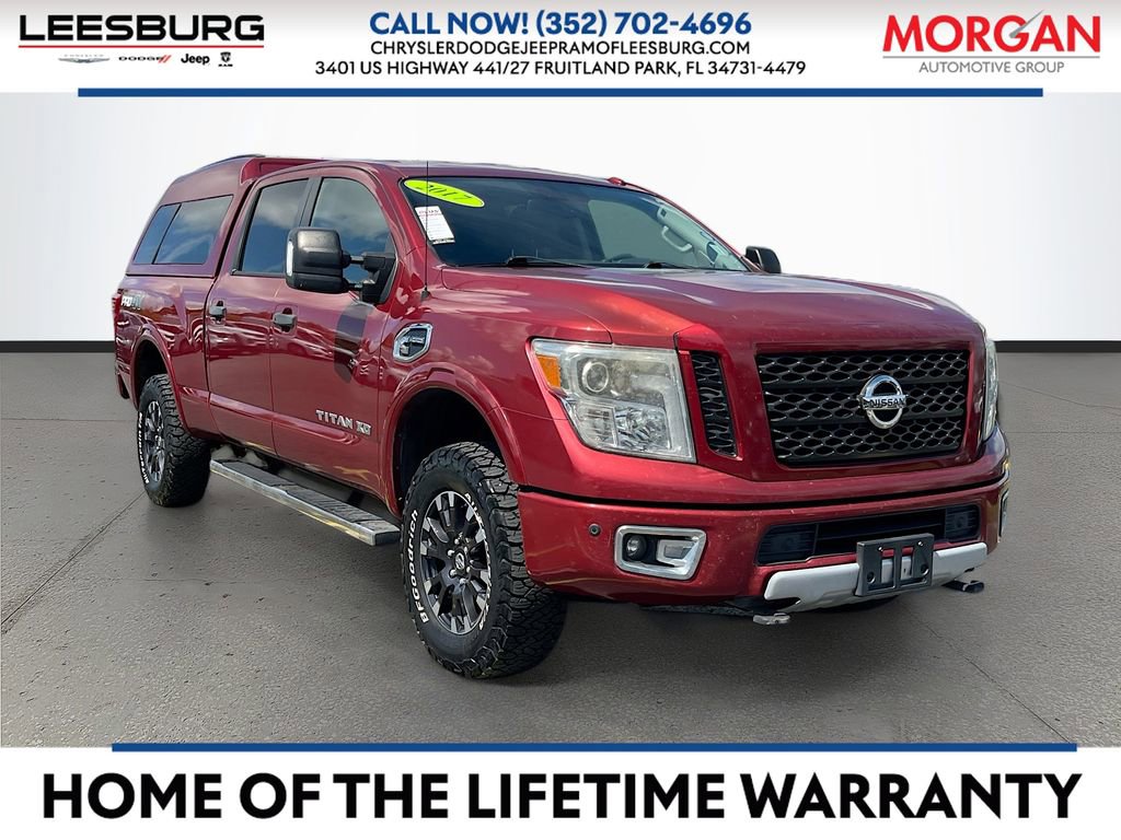 Used 2017 Nissan Titan PRO-4X w/ Pro-4x Convenience Package AWD/4WD image 1