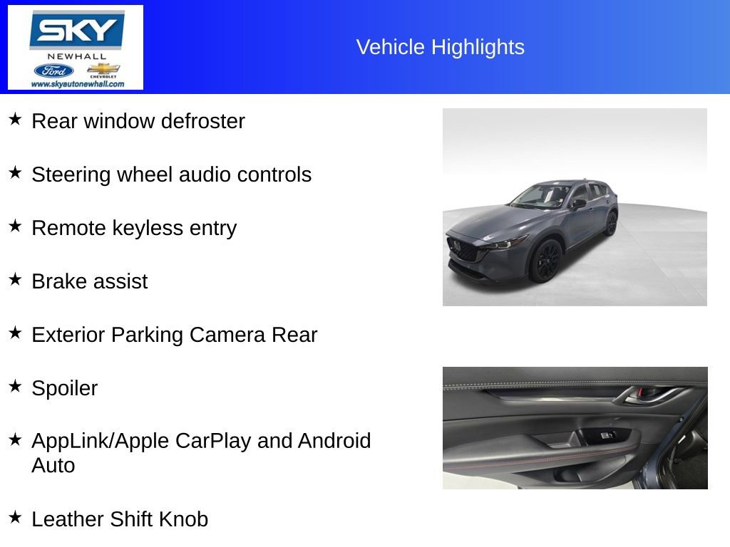 Used 2025 MAZDA CX-5 Carbon Edition image 12