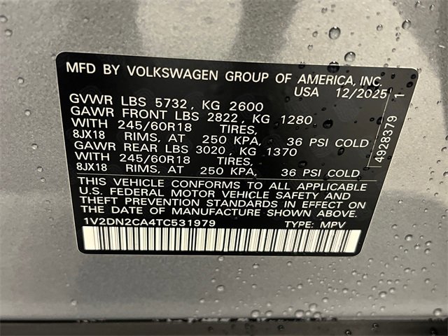 New 2026 Volkswagen Taos SE image 20