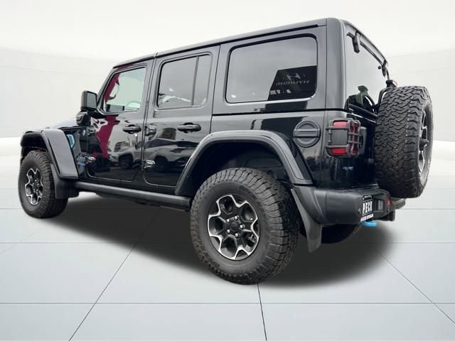 Used 2021 Jeep Wrangler Unlimited Rubicon 4xe w/ Steel Bumper Group image 3