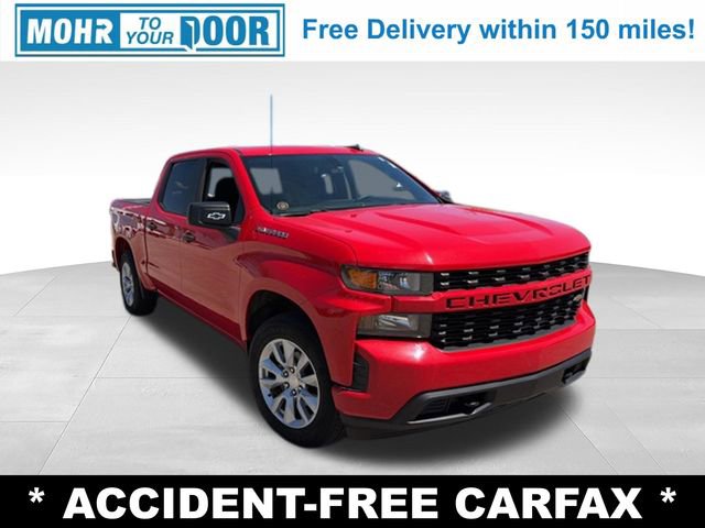 Used 2020 Chevrolet Silverado 1500 Custom w/ Custom Value Package AWD/4WD image 6