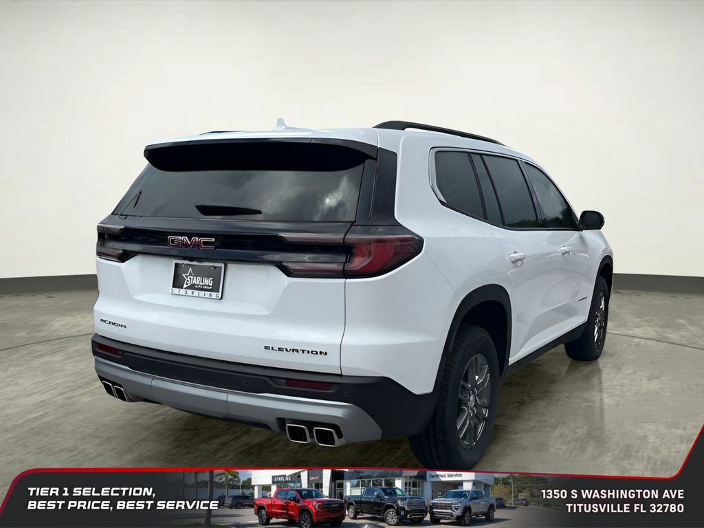 New 2025 GMC Acadia Elevation w/ LPO, Floor Liner Package image 4