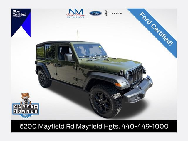 Used 2022 Jeep Wrangler Unlimited Sport AWD/4WD image 1