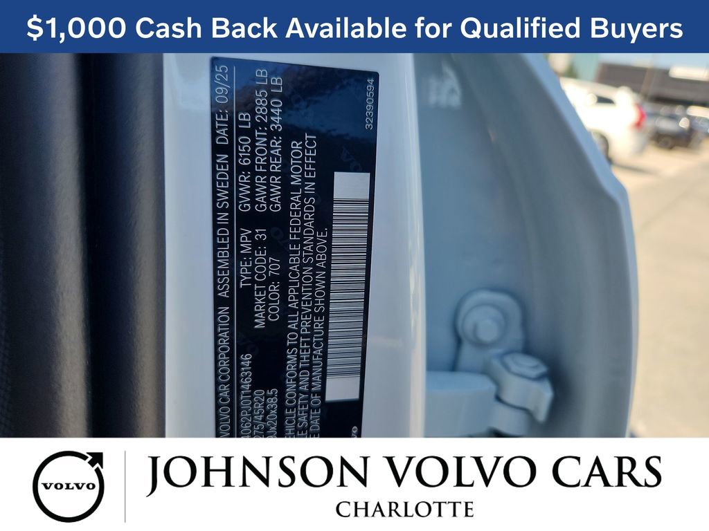 New 2026 Volvo XC90 B6 Core AWD/4WD image 10
