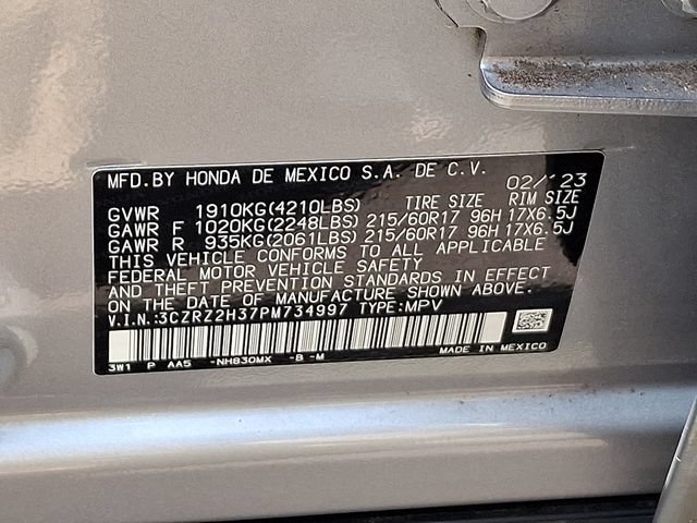 Certified 2023 Honda HR-V LX image 28