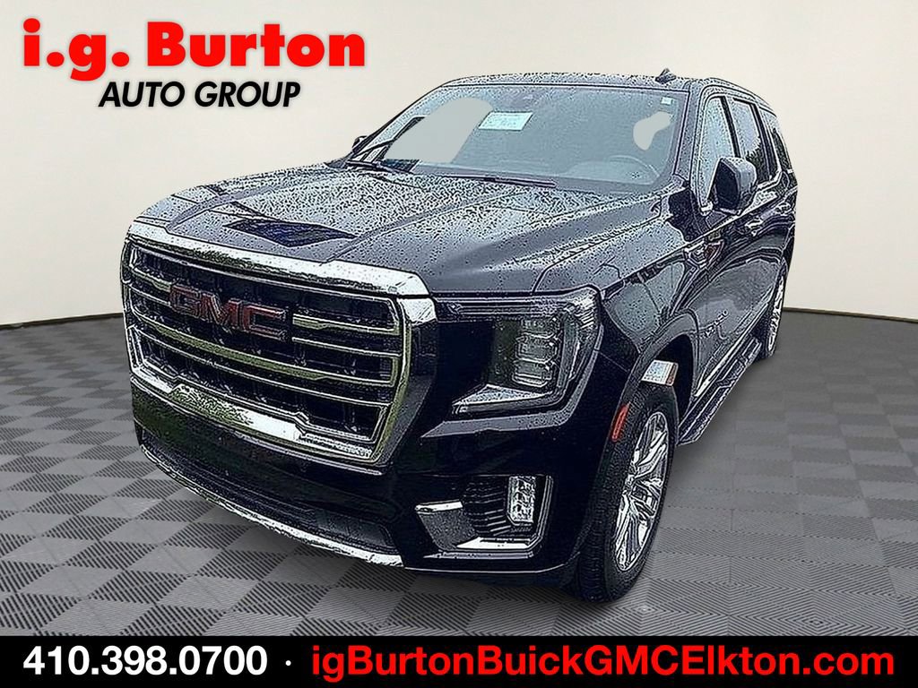 Certified 2021 GMC Yukon SLT w/ SLT Premium Package AWD/4WD image 3