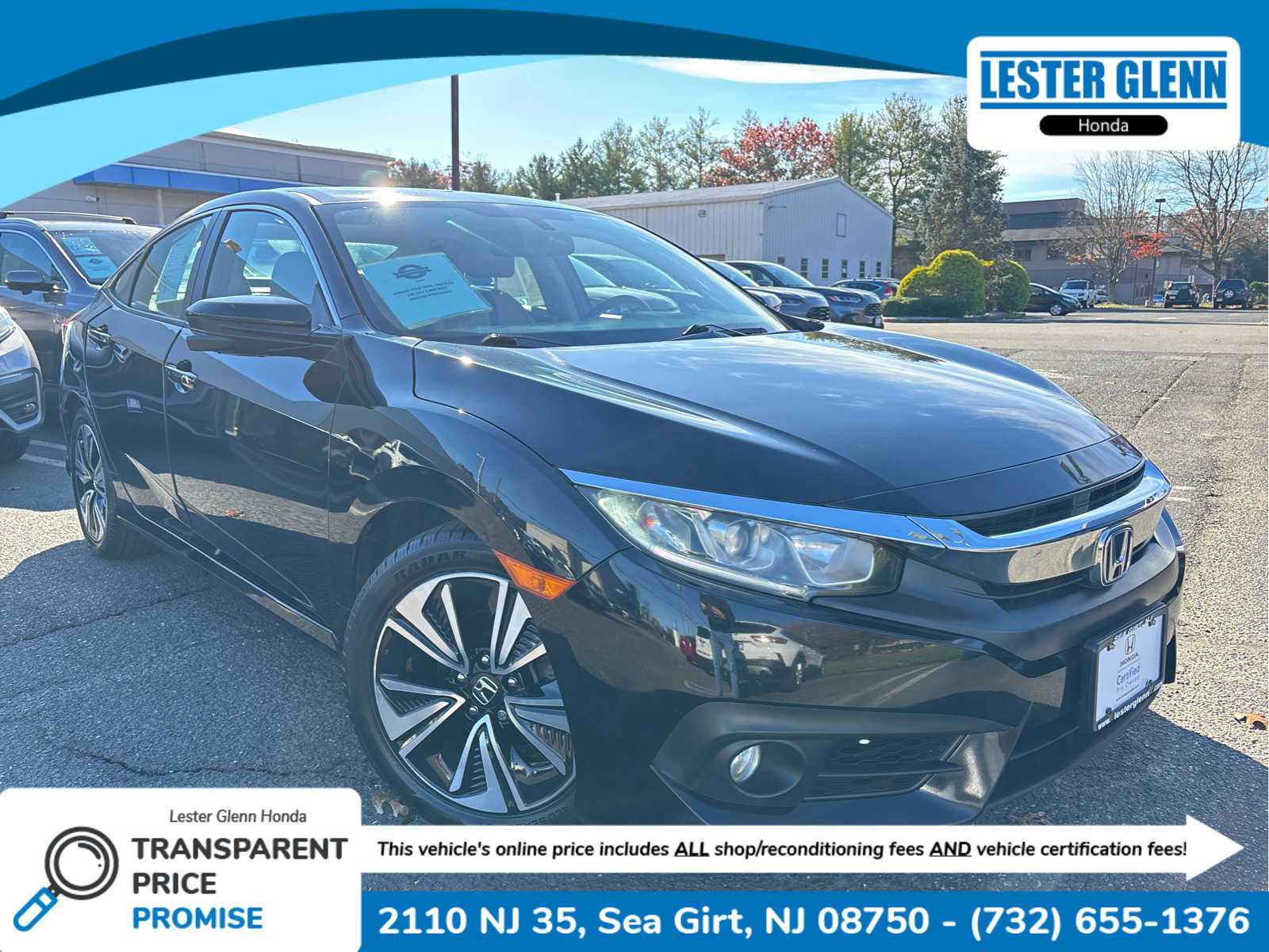 Used 2016 Honda Civic EX-L