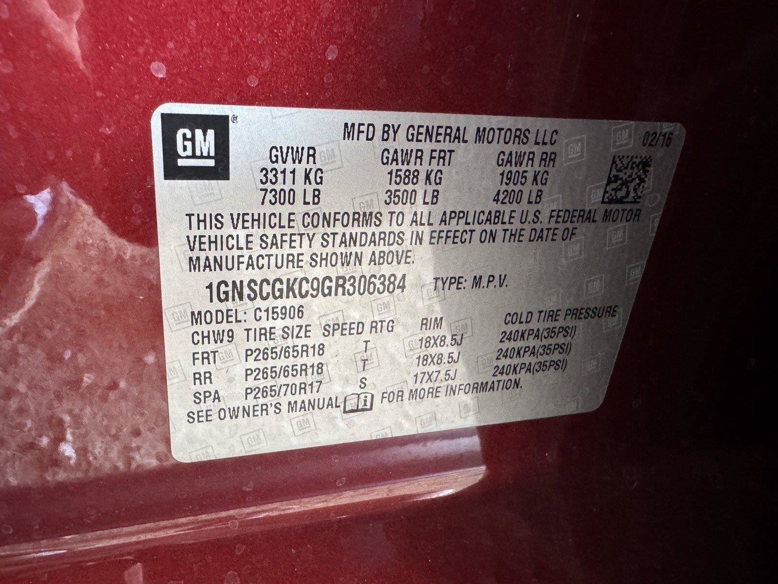 Used 2016 Chevrolet Suburban LS RWD image 50