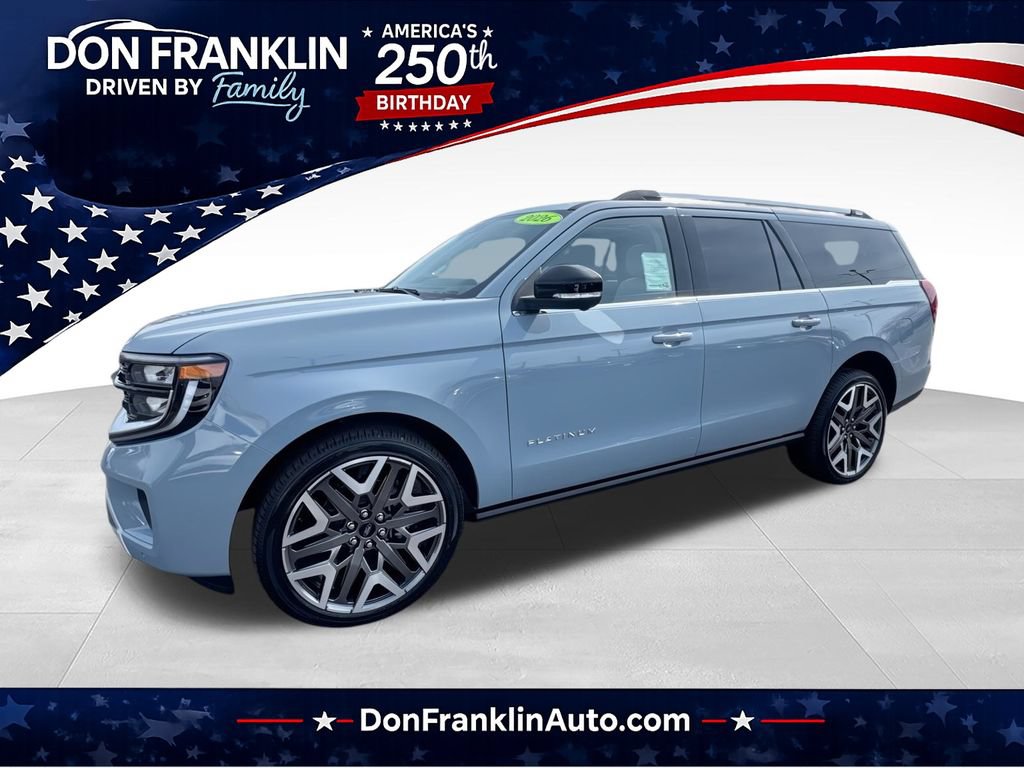 New 2026 Ford Expedition Max Platinum w/ Platinum Ultimate Package