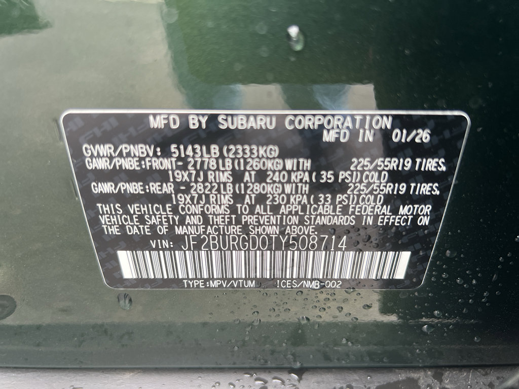 New 2026 Subaru Outback Limited XT AWD/4WD image 34