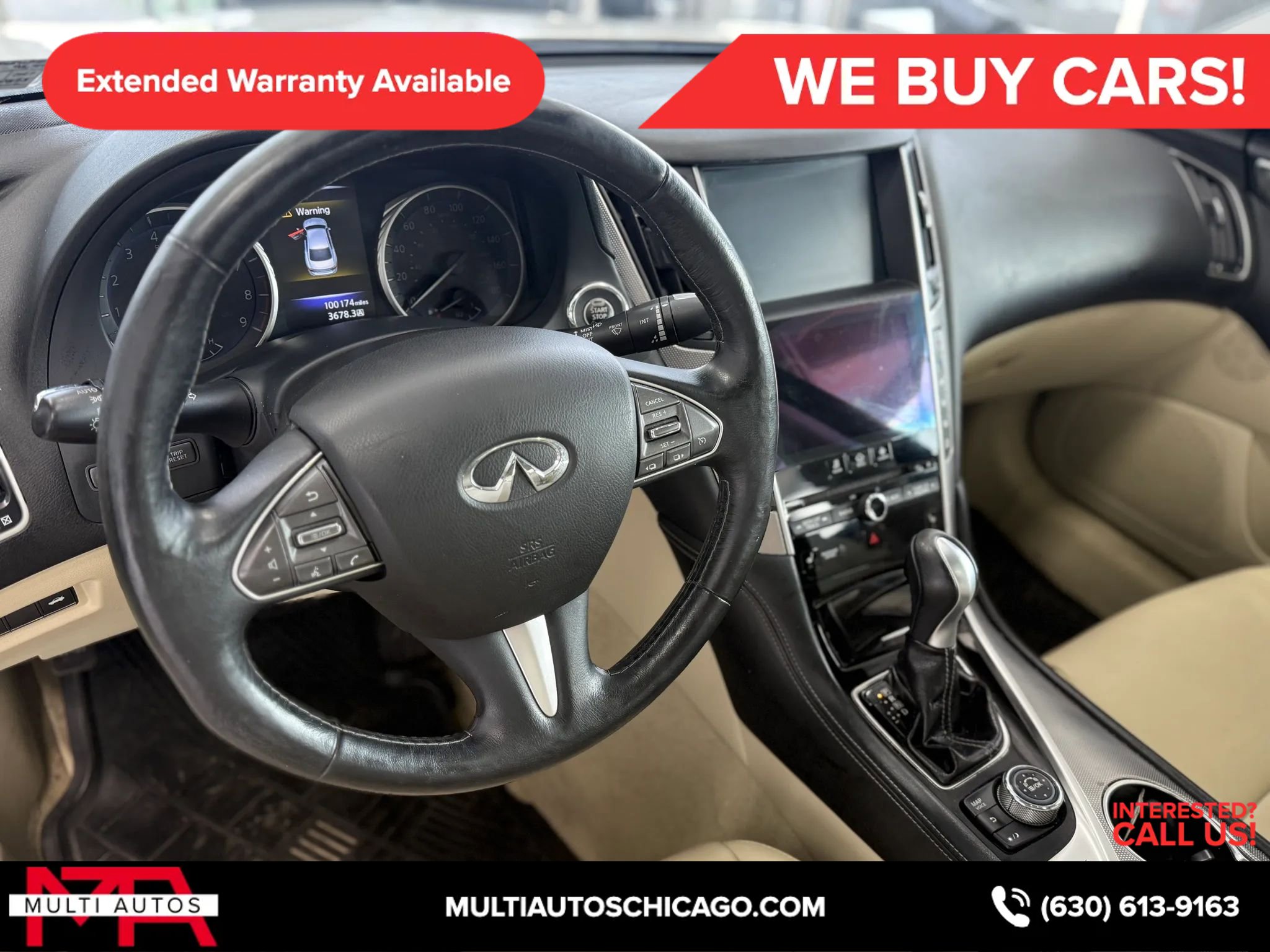 Used 2014 INFINITI Q50 Premium w/ Navigation Package AWD/4WD image 24