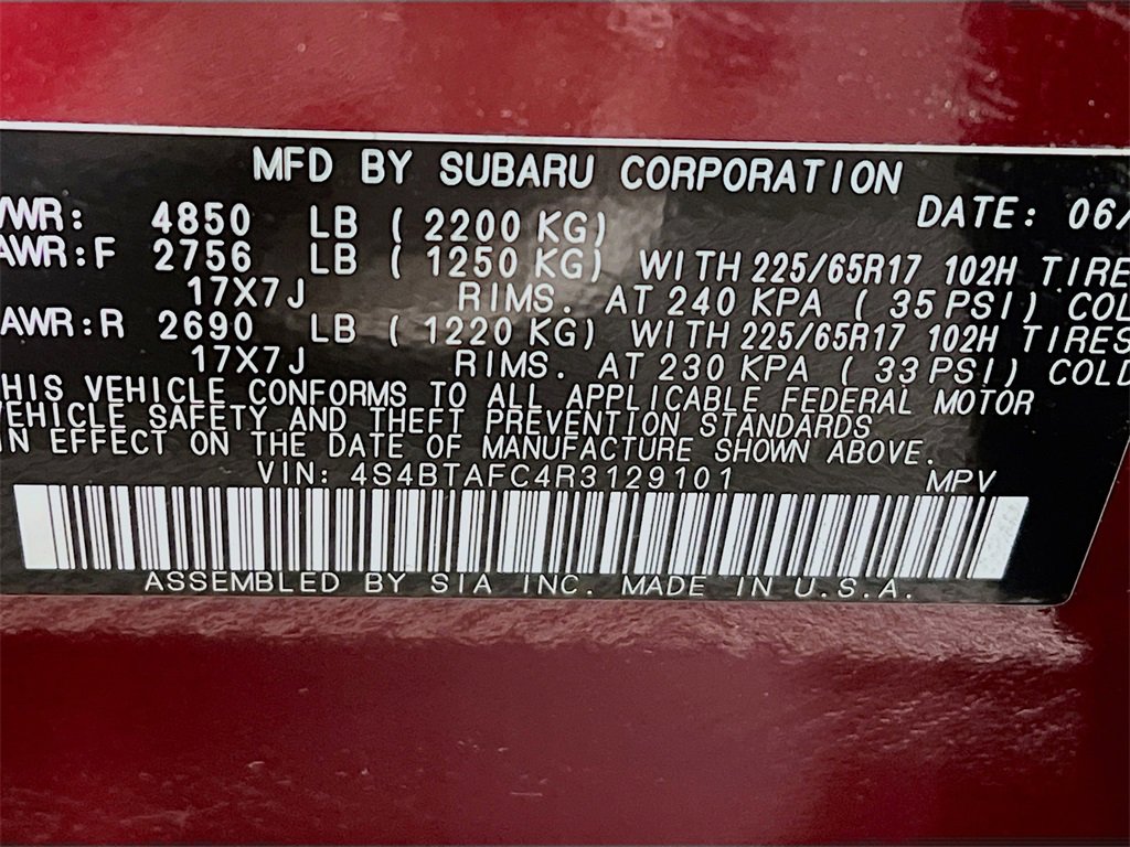 Used 2024 Subaru Outback Premium image 28