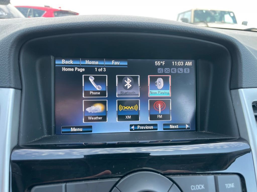 Used 2015 Chevrolet Cruze LT w/ Sun, Sound and Sport Package image 14