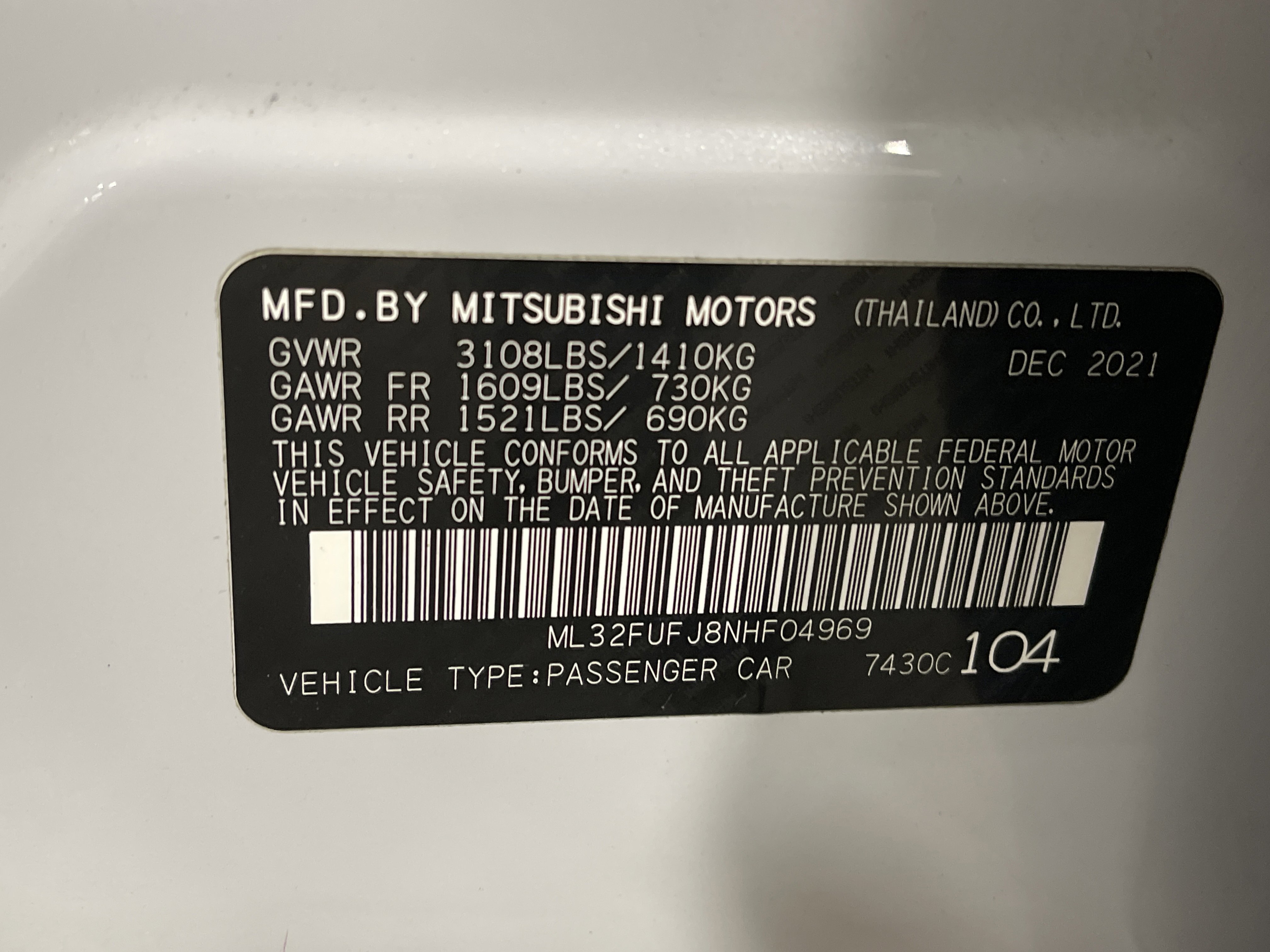 Used 2022 Mitsubishi Mirage G4 Black Edition image 25