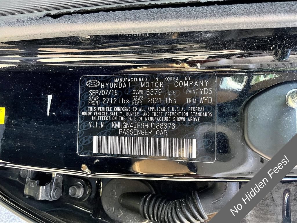 Used 2017 Genesis G80 3.8 RWD image 29