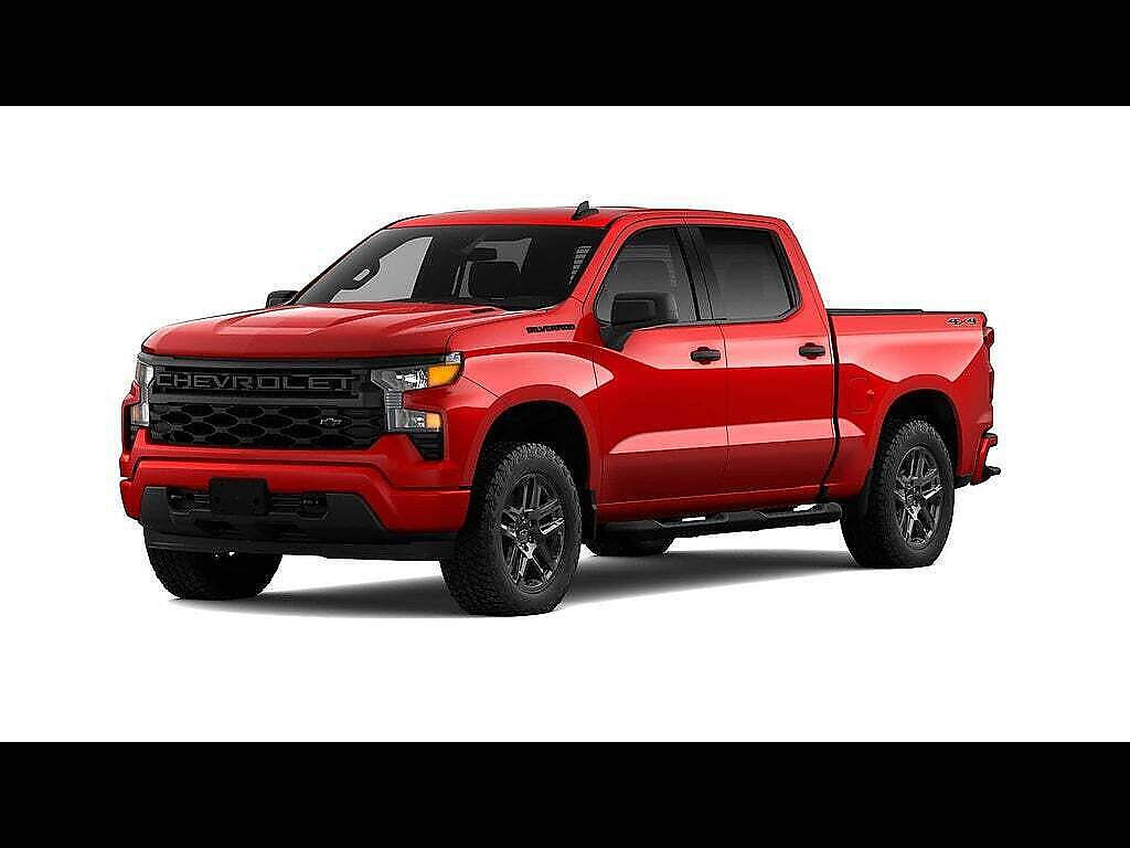 New 2026 Chevrolet Silverado 1500 Custom w/ Turbomax Blackout Package AWD/4WD image 25