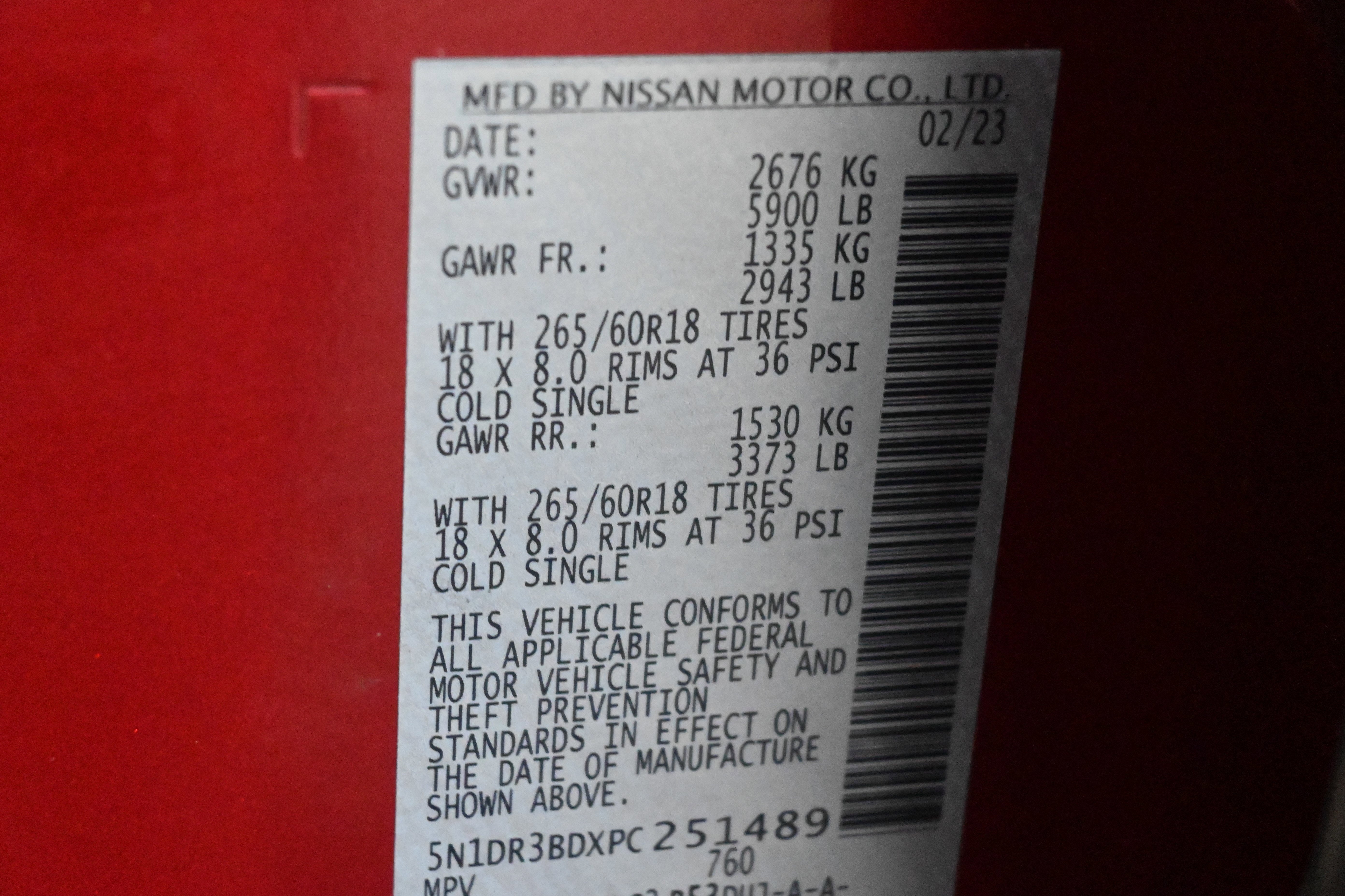 Used 2023 Nissan Pathfinder Rock Creek image 37