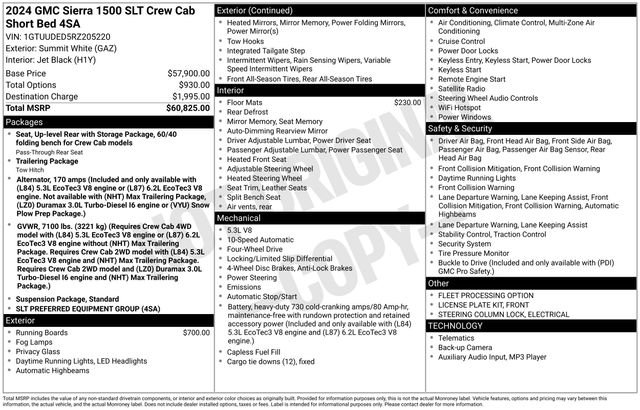 Used 2024 GMC Sierra 1500 SLT AWD/4WD image 30