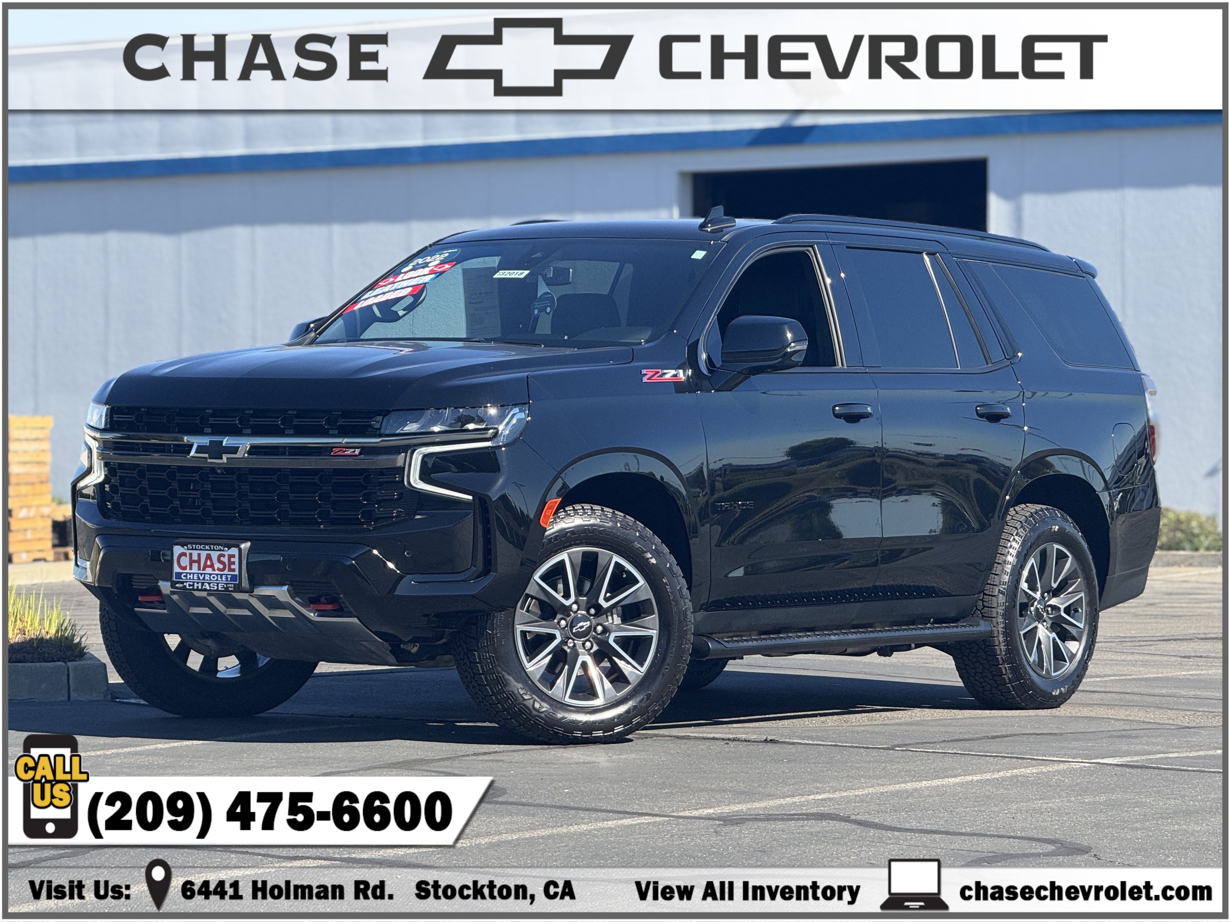 Certified 2022 Chevrolet Tahoe Z71 w/ Luxury Package