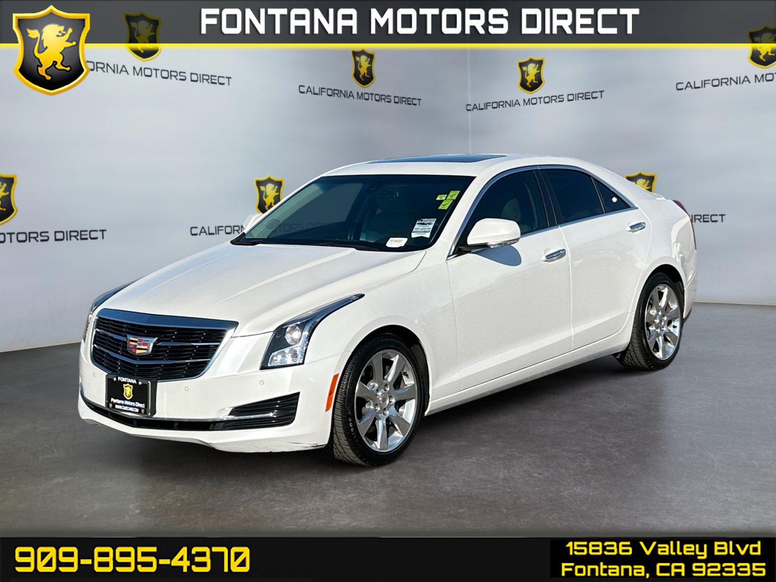 Used 2015 Cadillac ATS Luxury w/ Sun And Sound Package
