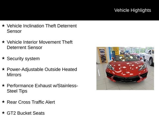 Used 2021 Chevrolet Corvette Stingray Preferred Conv w/ Battery Protection Package RWD image 27
