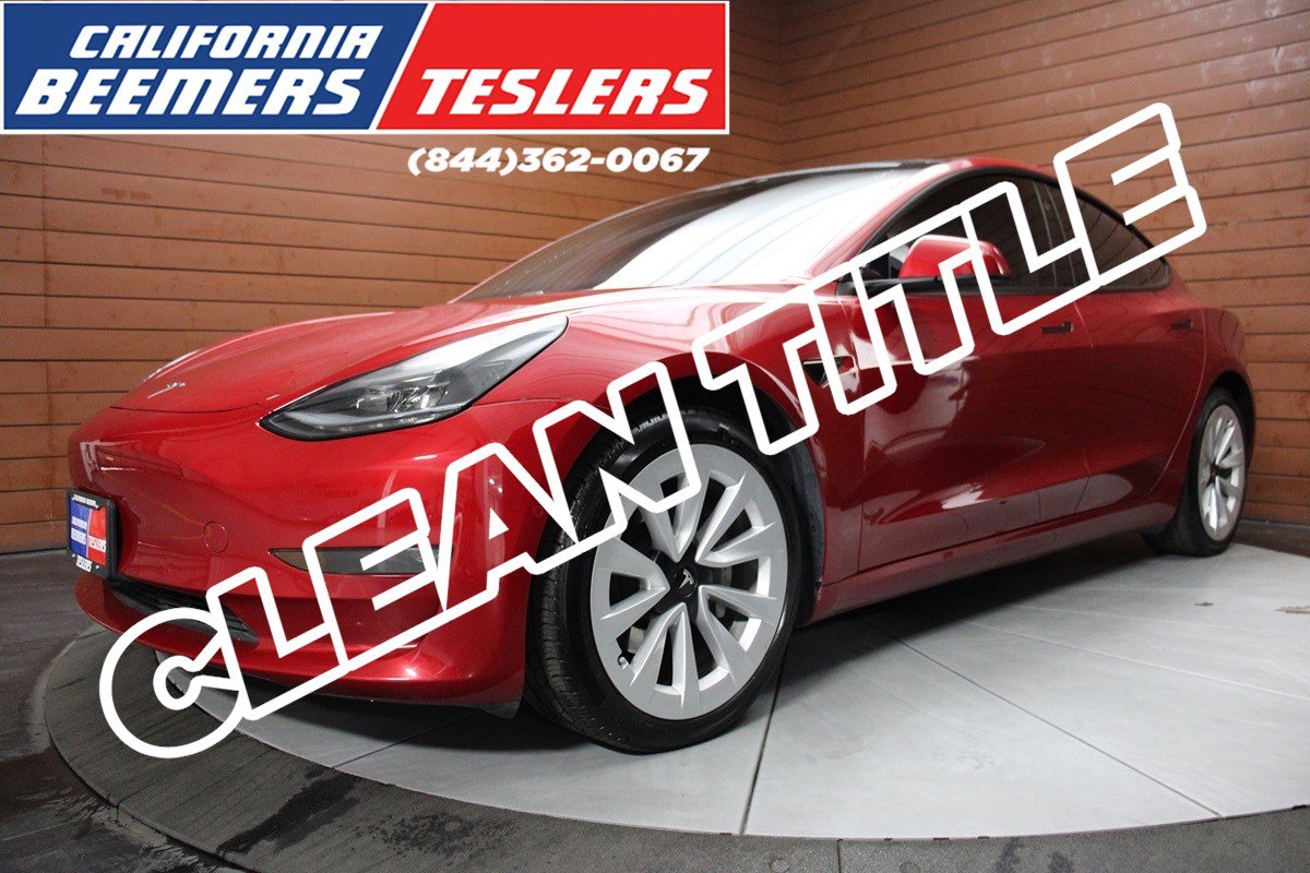 Used 2021 Tesla Model 3 Long Range image 1