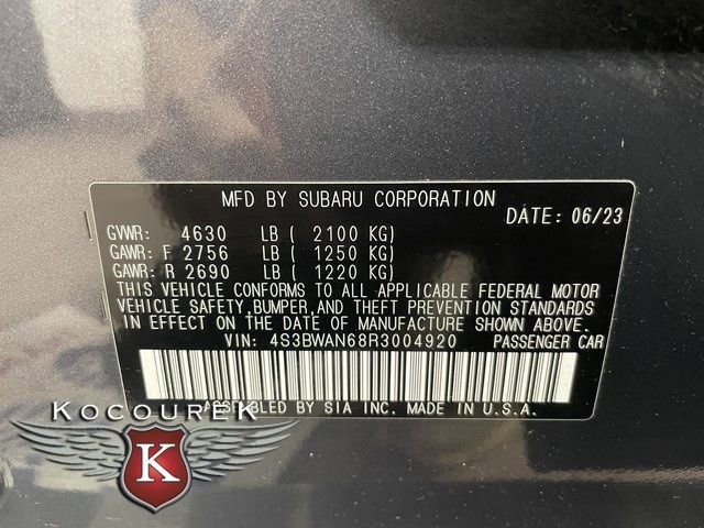 Used 2024 Subaru Legacy Limited AWD/4WD image 27