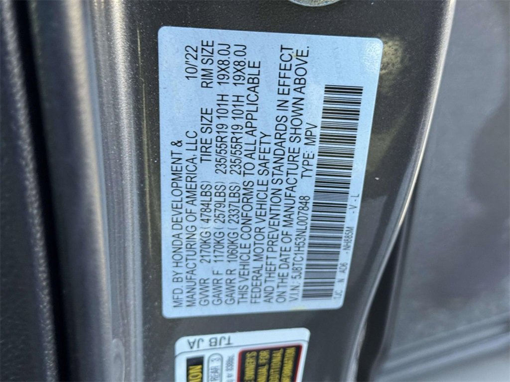 Certified 2022 Acura RDX w/ Technology Package image 17