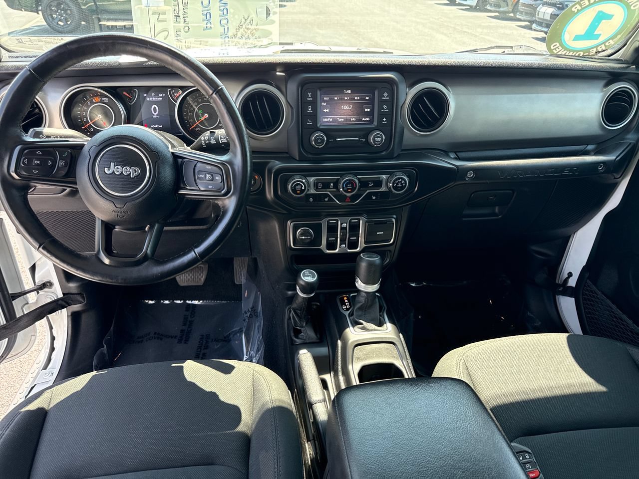 Used 2020 Jeep Wrangler Unlimited Sport w/ Cold Weather Group AWD/4WD image 14