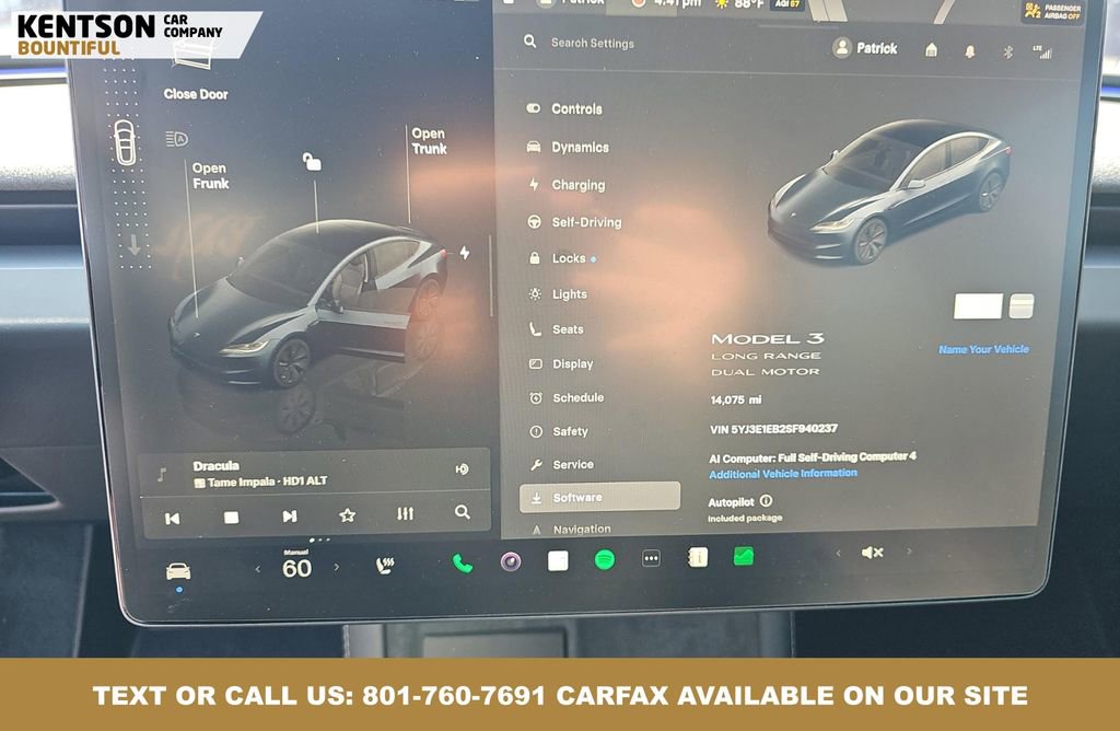Used 2025 Tesla Model 3 Long Range image 3