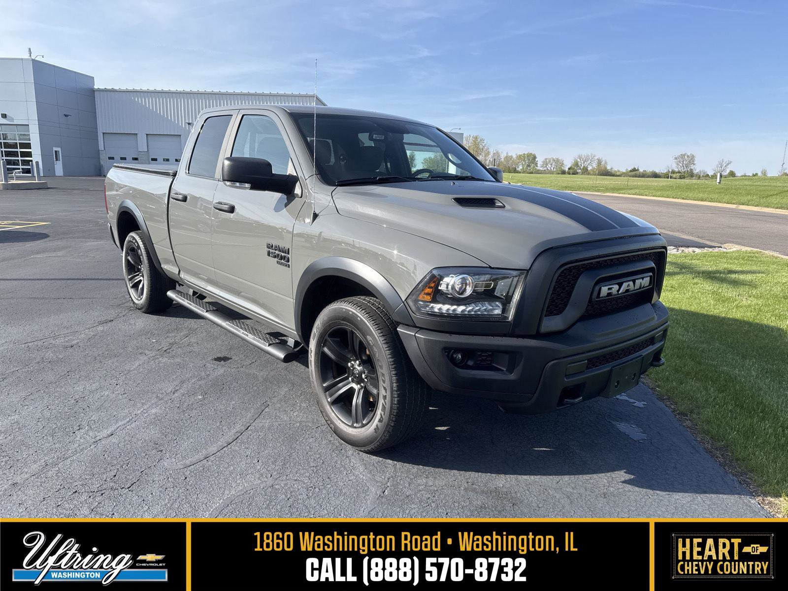 Used 2022 RAM 1500 Classic Warlock w/ Ceramic Gray Warlock Package AWD/4WD image 1
