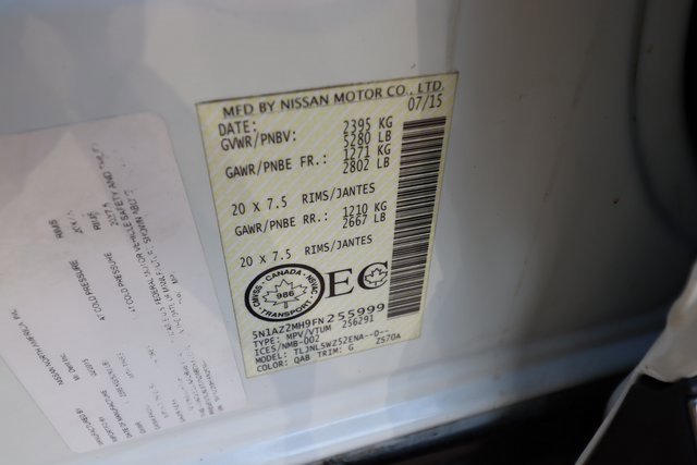 Used 2015 Nissan Murano Platinum image 52