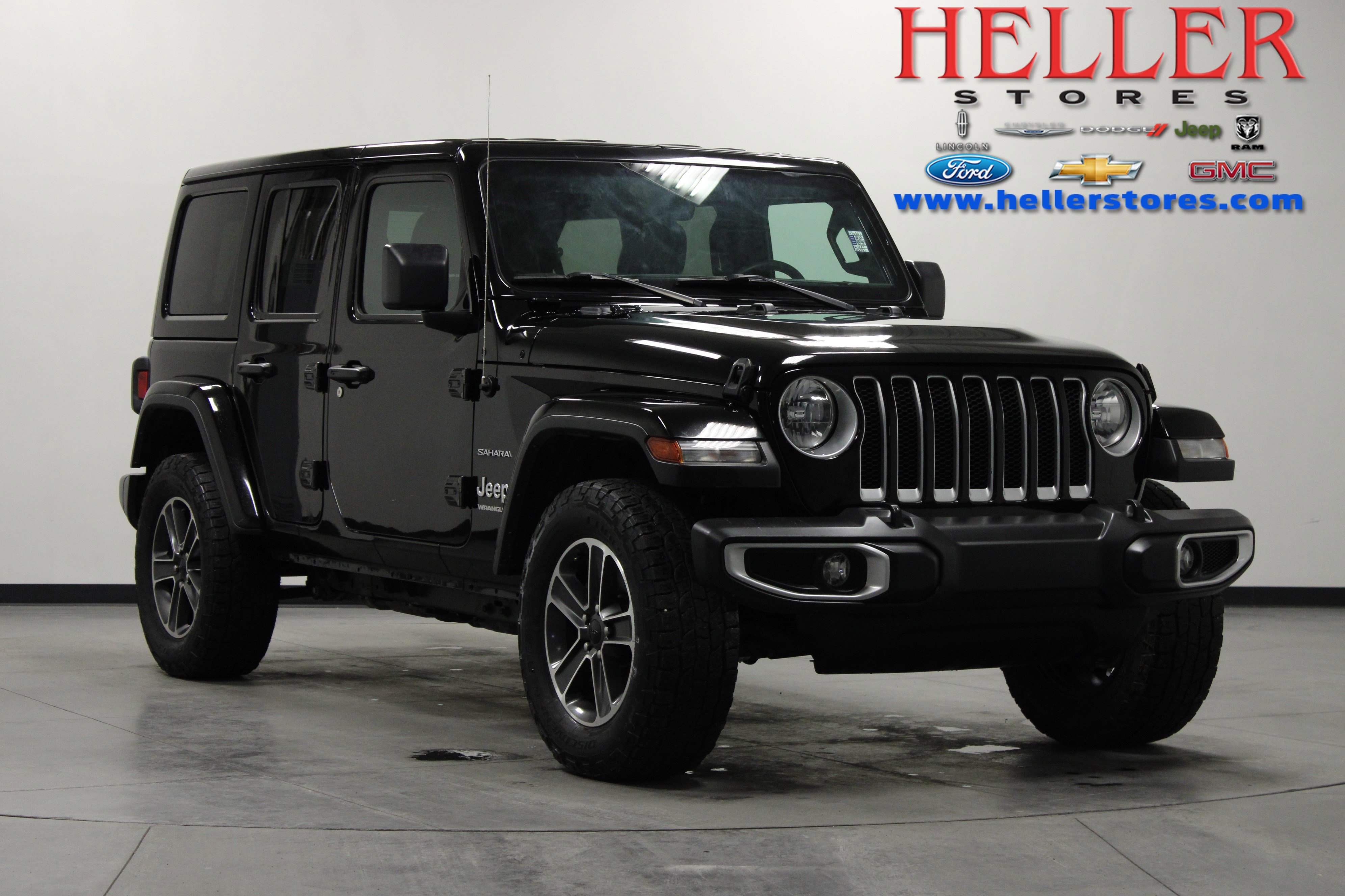 Used 2023 Jeep Wrangler Sahara AWD/4WD image 1