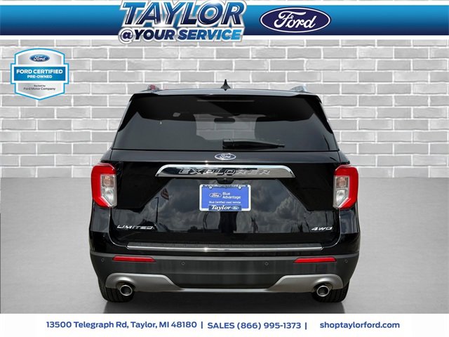 Certified 2022 Ford Explorer Limited w/ Equipment Group 301A image 4