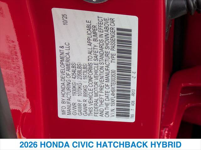 New 2026 Honda Civic Sport Touring image 26