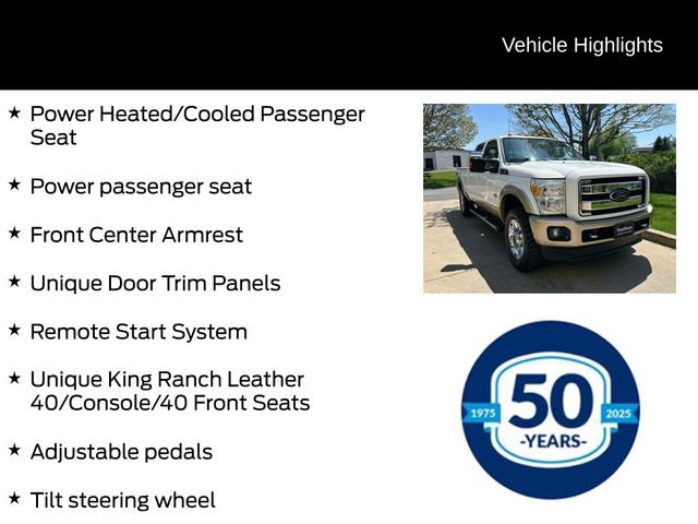 Used 2014 Ford F250 King Ranch w/ FX4 Off-Road Package AWD/4WD image 16