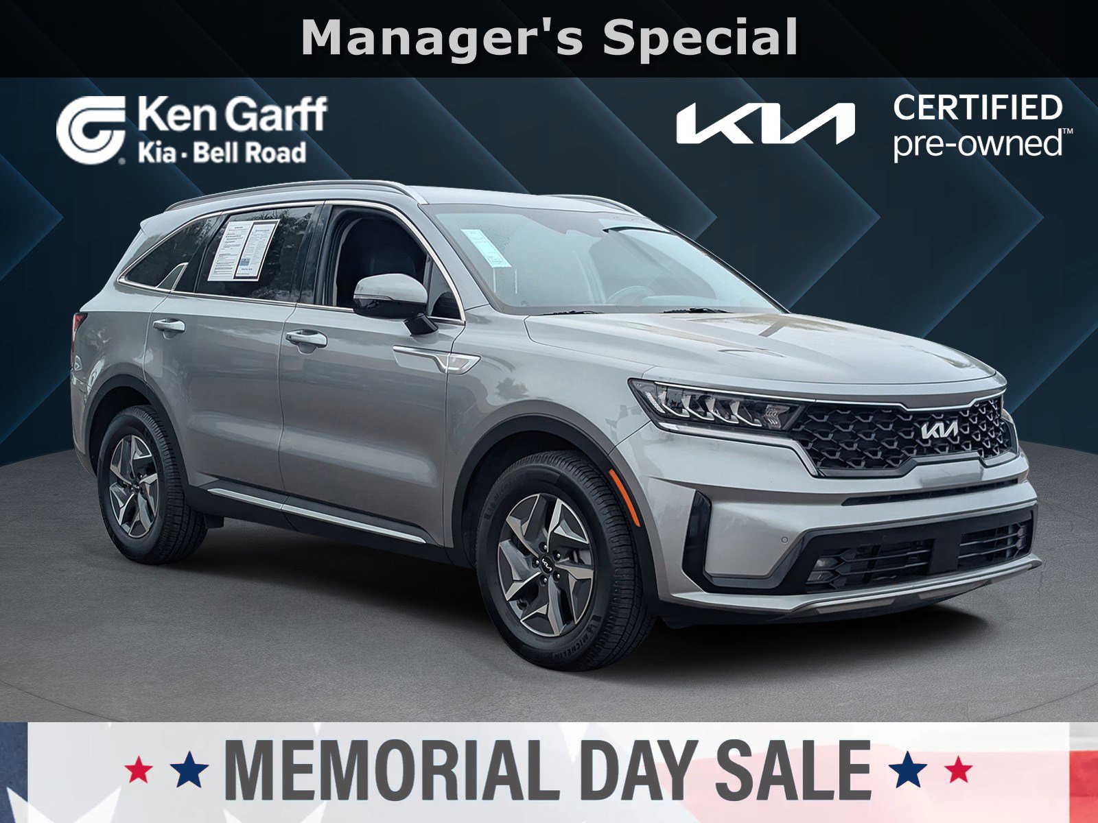 Certified 2023 Kia Sorento EX